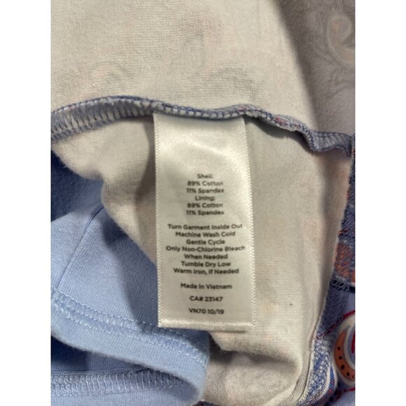 T by Talbots Everyday Yoga Skort – Paisley Print – Size Large - Picture 4 of 9